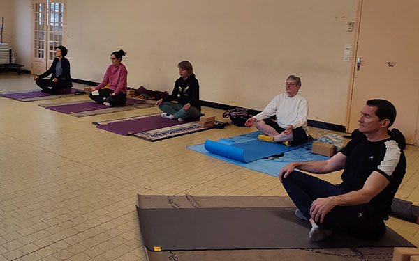 Cours de yoga
